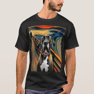 Camiseta Artistic Great Dane Expressionist Artsy Great Dane