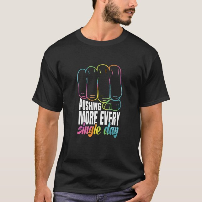 Camiseta Artistic Motivational Achievements Illustration (Anverso)
