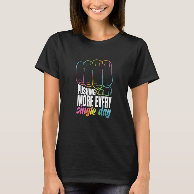 Camiseta Artistic Motivational Achievements Illustration (Anverso)