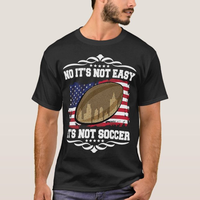 Camiseta Artistic Motivational USA Flag Rugby Quote (Anverso)