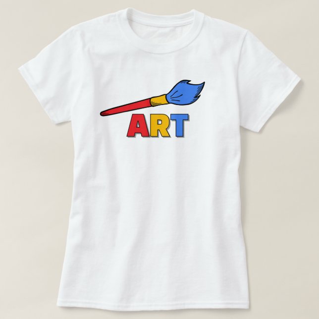 Camiseta artística (Diseño del anverso)