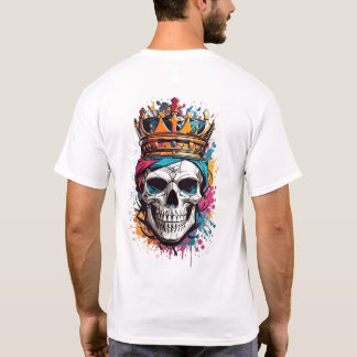 Camiseta artística audaz