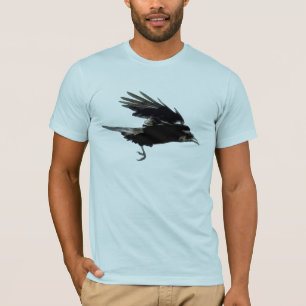 Camiseta artística de Flying Black CROW (Raven)