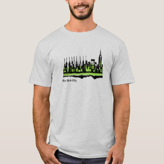 Camiseta artística de la ciudad de Nueva York