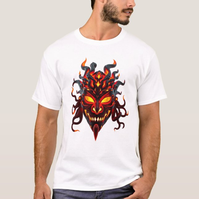 Camiseta artística de la tribu Lava (Anverso)