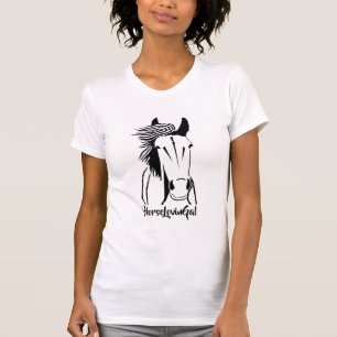 Camiseta artística de mujeres de Guay Horse Lovin