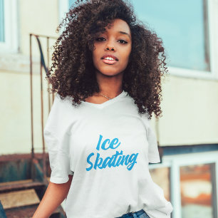 Camiseta Artística de patinaje sobre hielo
