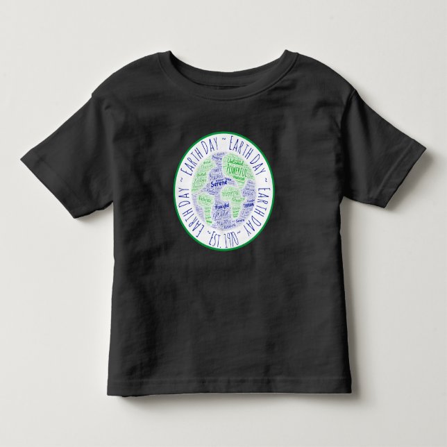 Camiseta artística del Día de la Tierra (Anverso)