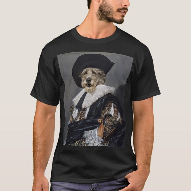 Camiseta artística irlandesa del perro del renacim (Anverso)