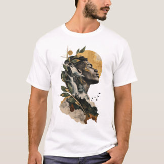 Camiseta Artística Naturaleza Interior