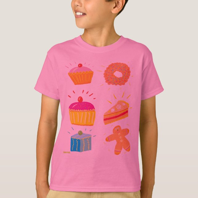 Camiseta artística: Pasteles de novia (Anverso)
