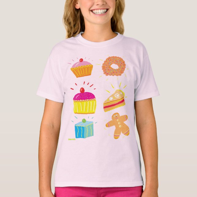 Camiseta artística: Pasteles de novia (Anverso)