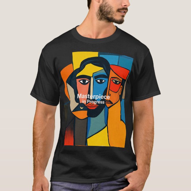 Camiseta artística y creativa (Anverso)
