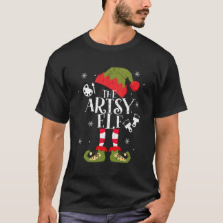 Camiseta Artisy Elf Family coincide con Navidades de Pajama