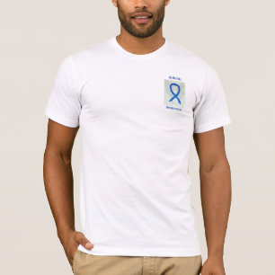 Camiseta Artritis Conciencia Cinta azul Angel Personalizado