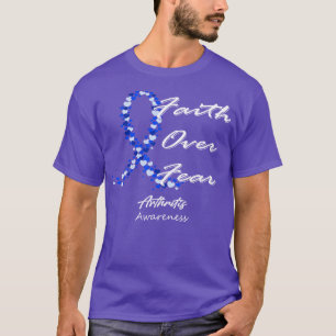 Camiseta Artritis Conciencia Fe Por Temor En Esta Familia
