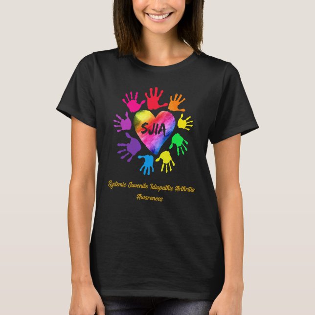 Camiseta Artritis Idiopática Juvenil Sistémica Sensibilizac (Anverso)