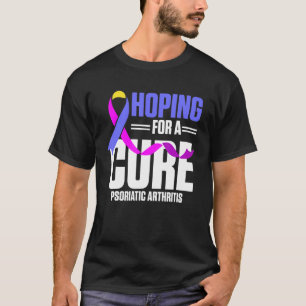 Camiseta Artritis Psa Psoriásica Esperando Cure Warrior Aw
