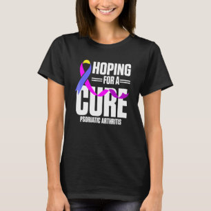 Camiseta Artritis Psa Psoriásica Esperando Cure Warrior Aw