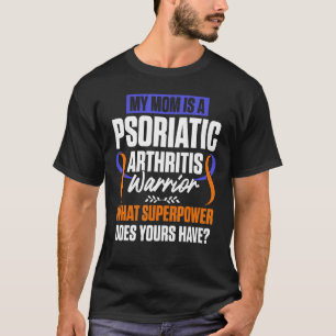Camiseta Artritis psoriásica Conciencia de mamá guerrera