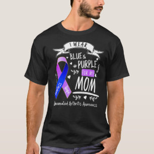 Camiseta Artritis Reumatoide Conciencia: Uso Azul Púrpura