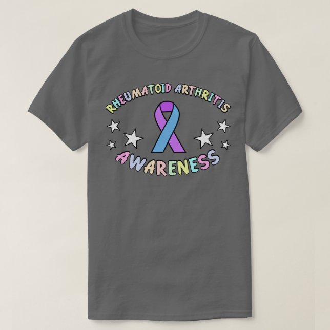 Camiseta Artritis reumatoide Discapacidad Conciencia1 (Diseño del anverso)