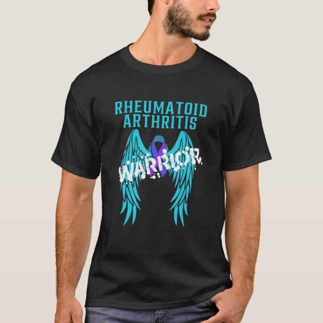 Camiseta Artritis Reumatoide Guerrera Con Ángel (Anverso)