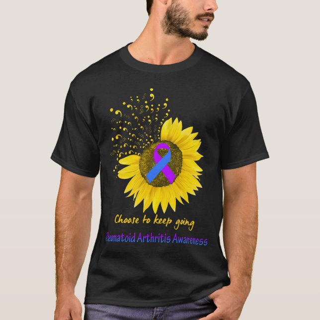 Camiseta Artritis Reumatoide Sensibilización A Seguir (Anverso)