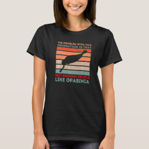 Camiseta Artrópodo Extintivo Opabinia, Prehistórico F