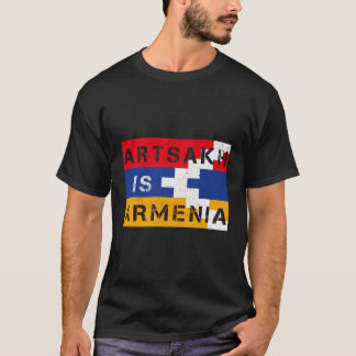 Camiseta Artsakh Es Un Fuerte Regalo De Bandera Armenia Par