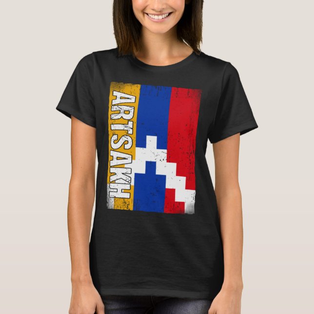 Camiseta Artsakhian Bandera (Anverso)