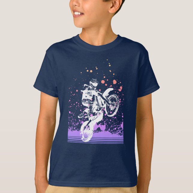 Camiseta Artsy Dirt Bike (Anverso)