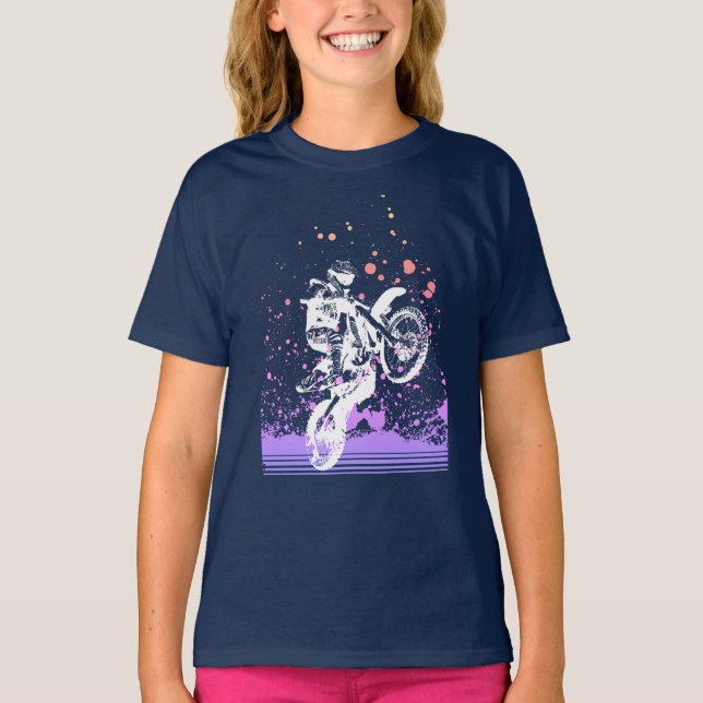 Camiseta Artsy Dirt Bike (Anverso)