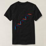 Camiseta Artsy DNA Tu elección del color Unisex Clothing<br><div class="desc">Diseño gráfico de doble helix de ADN artístico para hombres y mujeres.</div>