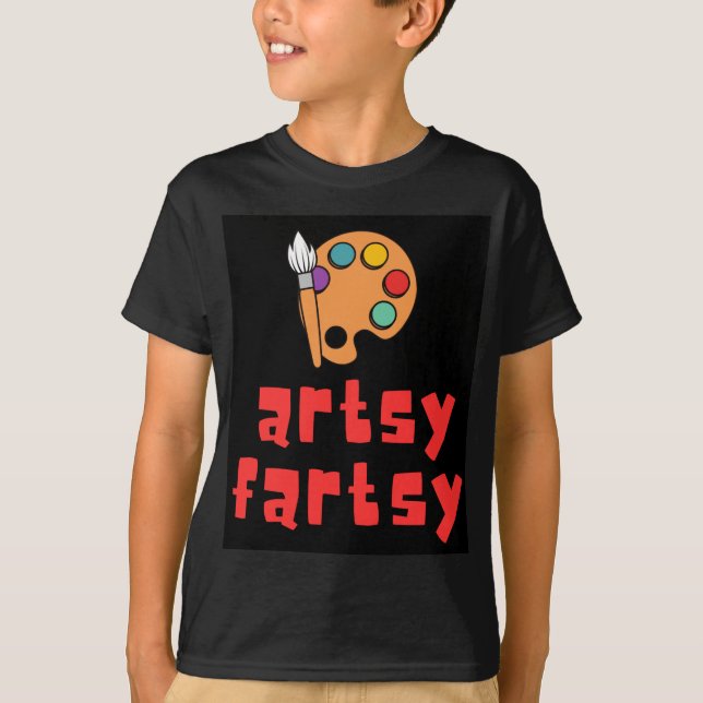 Camiseta artsy-fartsy (Anverso)
