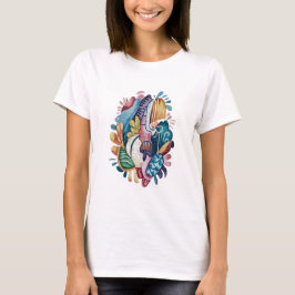 Camiseta artsy sticker
