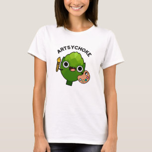 Camiseta Artsychoke Funny Veggie Artichoke Pun