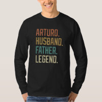 Arturo Marido Padre Leyenda Retro del Día del Padr