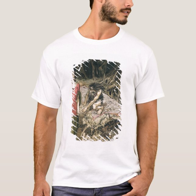 Camiseta Arturo Rackham el | el cortejar de Grimhilde, la (Anverso)