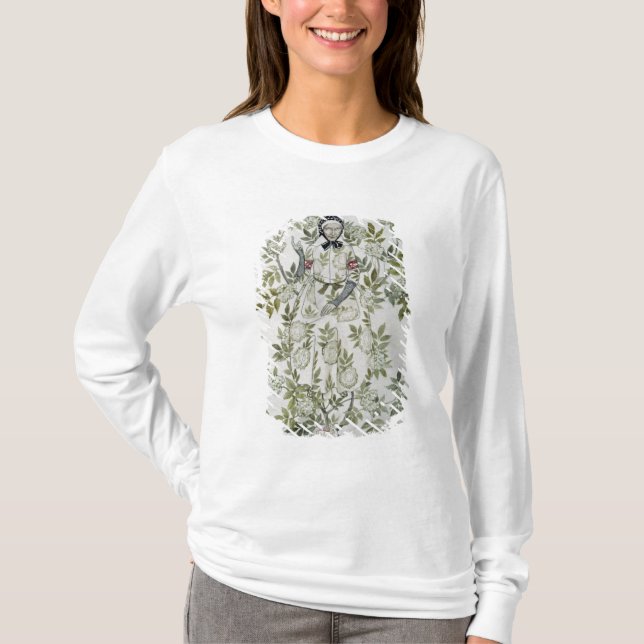Camiseta Arturo Rackham el | en medio de un árbol sentó una (Anverso)