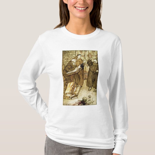 Camiseta Arturo Rackham |Illustration 'del grajo del (Anverso)
