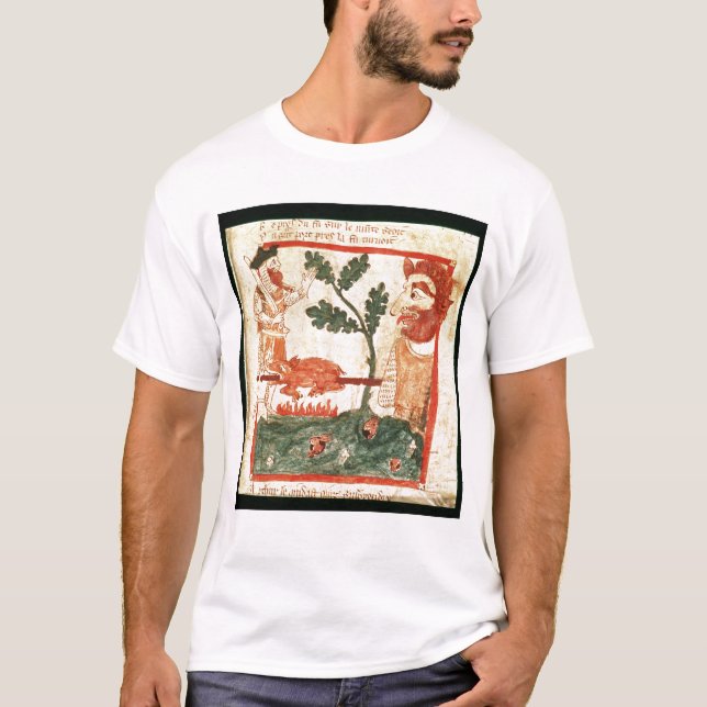 Camiseta Arturo resuelve la asación gigante un cerdo en a (Anverso)