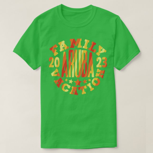 Camiseta Aruba 2023 (Diseño del anverso)