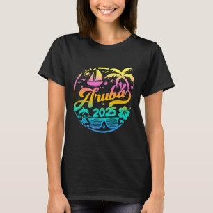 Camiseta Aruba 2025 Family Vacation Beach Matching Group