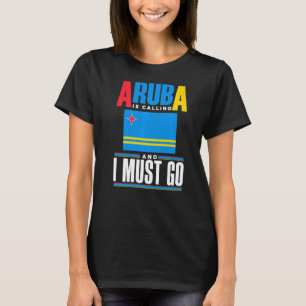 Camiseta Aruba Aruba Aruba Bandera Aruba Llama Aruba Y Yo M