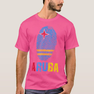 Camiseta Aruba Bandera Tshirt I Love Aruba Tee