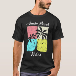 Camiseta Aruba Beach Tropical Vibes Souvenirs de vacaciones