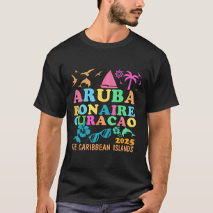 Camiseta Aruba Bonaire Curacao 2025 Isla del Caribe Viaje