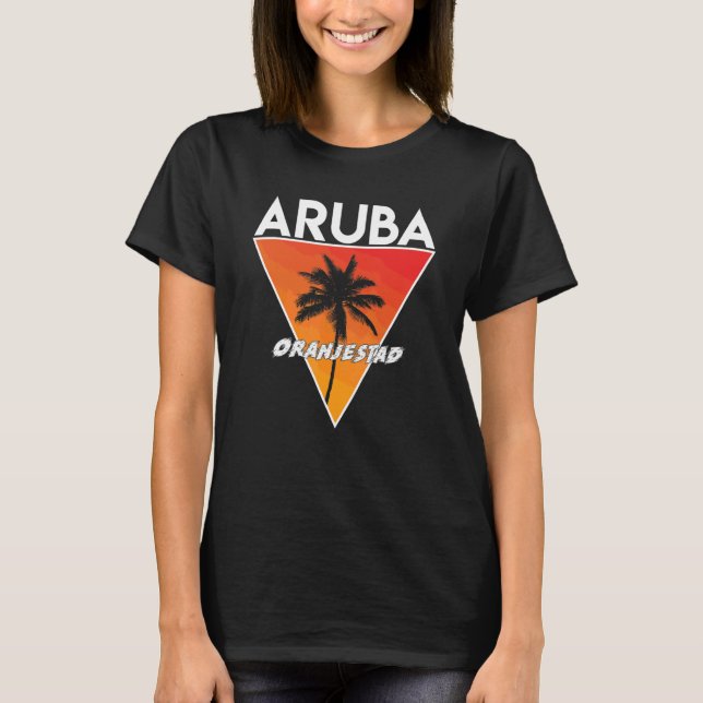 Camiseta Aruba Con Colores Soleados (Anverso)