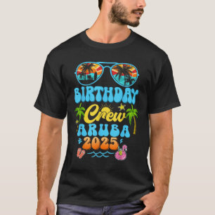 Camiseta Aruba Cristal de Aniversario Vacación Cruise 2025 